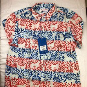 Chubbies - The Pineapple Patriot Slim Fit Button Up Top